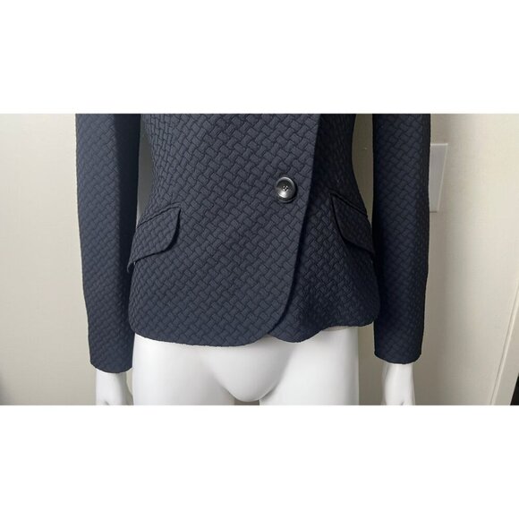 PIAZZA SEMPIONI BLACK QUILTED MOTO TRENCH 40 4 - Picture 5 of 10